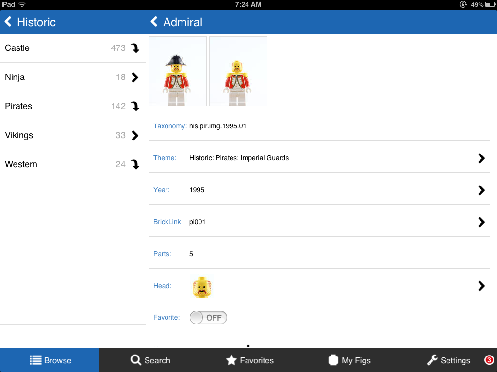 lego minifigure scanner app